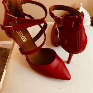 Ladies high heels shoes